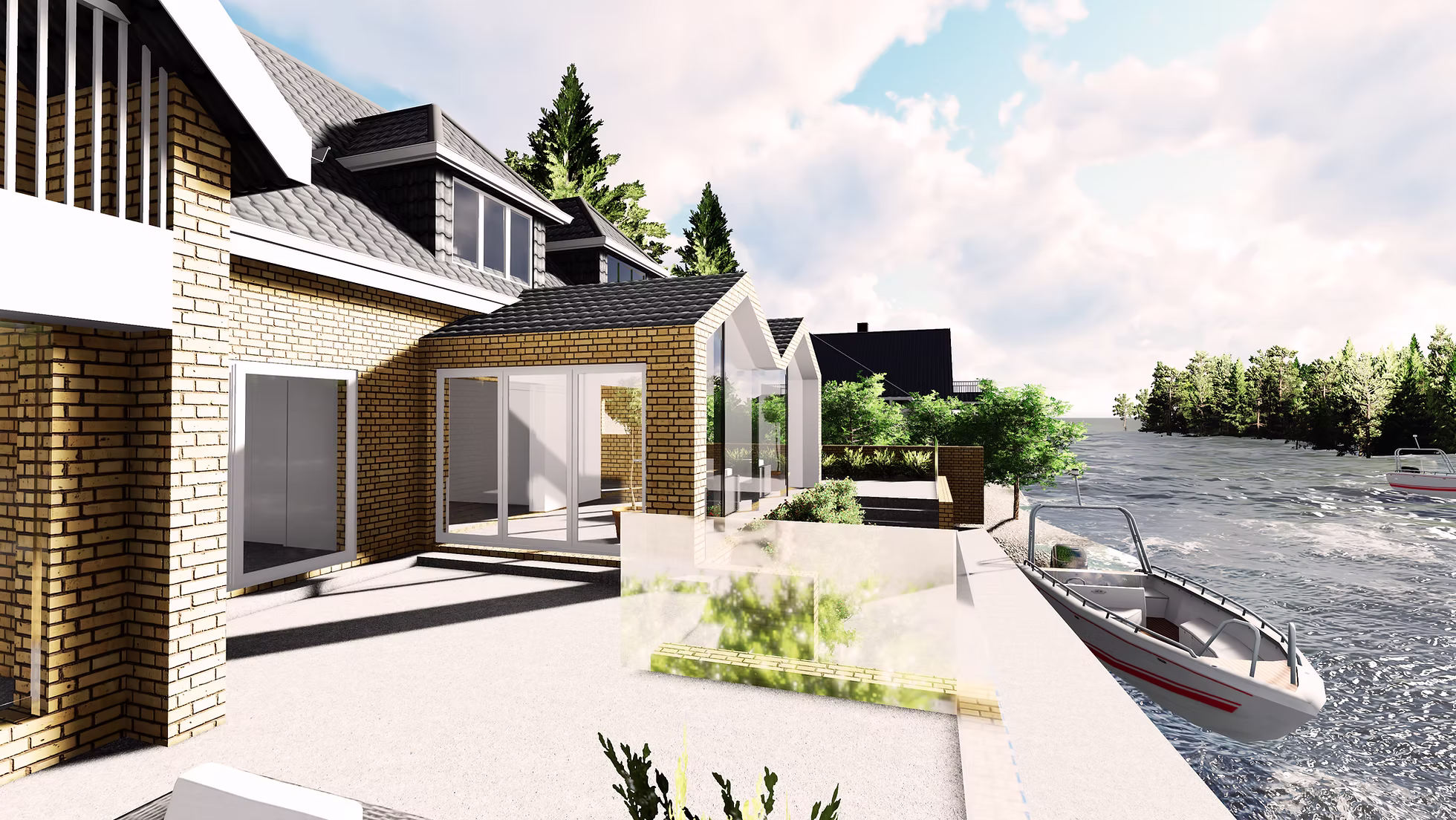River House, Surrey — 3D Design — project by SMART Developments LTD